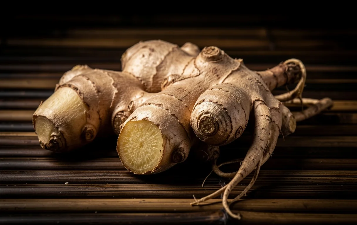 Raw botanical specimens